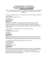 Model Exam - 1 - Key Answer.pdf